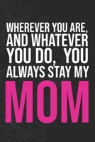 Wherever you are, And whatever you do,  You always Stay My Mom 166028340X Book Cover