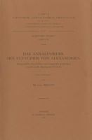 Das Annalenwerk Des Eutychios Von Alexandrien. Ausgewahlte Geschichten Und Legenden Kompiliert Von Sa'id Ibn Batriq Um 935 A.D. Ar. 44 9042905123 Book Cover