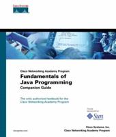 Cisco Networking Academy Program Fundamentals of Java Programming Companion Guide 1587130890 Book Cover