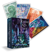 Crystal Keys Tarot: (78 Cards and 176-Page Full-Color Guidebook) 1578639050 Book Cover