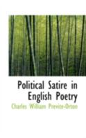 Political Satire In English Poetry (1910) 1017888426 Book Cover