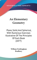 An Elementary Geometry 1164568450 Book Cover
