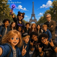 Mila - K-POP in Paris (German Edition) B0H9KN87XD Book Cover