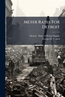 Meter Rates For Detroit... 1272782921 Book Cover
