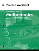 Mathematics Concepts And Skills Course 1 Practice Workbook 0618077995 Book Cover