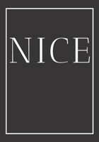 Nice: A decorative book for coffee tables, end tables, bookshelves and interior design styling | Stack France city books to add decor to any room. ... or as a gift for interior design savvy people 1703719468 Book Cover