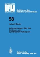 Untersuchungen Uber Das Verjungen Von Zylindrischen Vollkorpern 3540104666 Book Cover