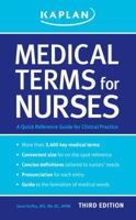 Medical Terms for Nurses: A Quick Reference Guide for Clinical Practice 1609780280 Book Cover