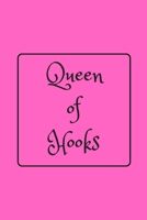 Queen of Hooks: Funny Gag Notebook to Write In 1712156497 Book Cover