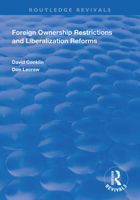 Foreign Ownership Restrictions and Liberalization Reforms 1138313432 Book Cover