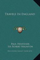 Travels In England 1502459221 Book Cover