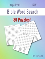 Bible Word Search: 80 Word Search Puzzles! B0841XM7ZV Book Cover