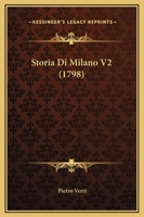 Storia Di Milano V2 (1798) 1165812835 Book Cover