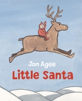 Little Santa board book 0525429409 Book Cover