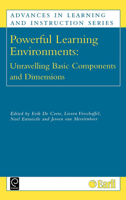 Powerful Learning Environments: Unravelling Basic Components and Dimensions (Advances in Learning and Instruction) 0080442757 Book Cover