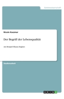 Der Begriff der Lebensqualität: Am Beispiel Eluana Englaro (German Edition) 3346139603 Book Cover