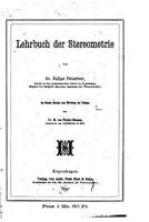 Lehrbuch Der Stereometrie 1522971300 Book Cover