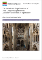 Church and Chapel Interiors of John Loughborough Pearson: A Selective Assessment of Significance 1848024711 Book Cover
