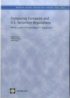 Comparing European and U.S. Securities Regulations: Mifid Versus Corresponding U.S. Regulations 0821382535 Book Cover