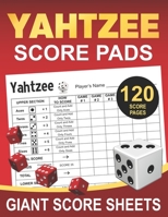 Yahtzee Score Pads : Yahtzee Score Sheets 1676910255 Book Cover