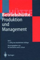 Produktion Und Management -Betriebshutte- 3642879489 Book Cover