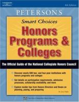 Honor Programs & Colleges, 4th edition (Peterson's Honors Programs and Colleges) 0768921414 Book Cover