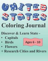 United States Coloring Journal 1090157738 Book Cover