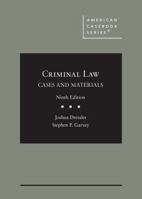 Cases and Materials on Criminal Law