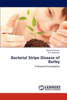 Bacterial Stripe Disease of Barley 3848449935 Book Cover