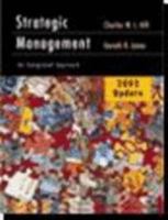 Strategic Management: An Integrated Approach, Annual Update 0618241264 Book Cover