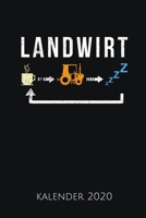 LANDWIRT KALENDER 2020: Kalender 2020 für Landwirte I Januar- Dezember I Format 6x9 Zoll, DIN A5 I Soft Cover matt I (German Edition) 1712138804 Book Cover