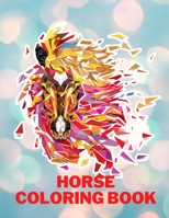 Horse Coloring Book: Stress Relieving Animal Designs Paperback B08R5SW5SK Book Cover