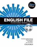 English File third edition: Pre-intermediate: Workbook with key and iChecker 019459873X Book Cover