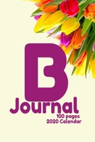 Personal Tulip Journal Letter B 1676031014 Book Cover