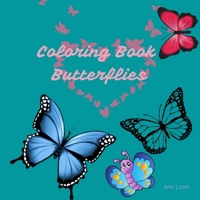Coloring Book Butterflies 1915030072 Book Cover