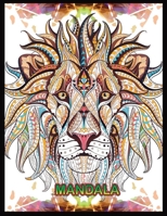 MANDALA Adult book for color Relaxation 1701812762 Book Cover