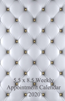 5.5 x 8.5 Weekly Appointment Calendar 2020: 12 Monthly Planner Organiser (Grey Spot Theme) 1710282770 Book Cover