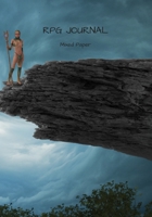 RPG Journal mixed paper: Lined, hex, graph & dot grid pages for Dungeon Masters and Players to track and record their adventures and campaigns (blue sky woman on rock) 1674074352 Book Cover