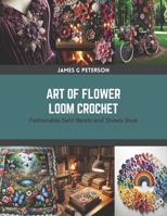 Art of Flower Loom Crochet: Fashionable Swirl Berets and Shawls Book B0CSDTYFPX Book Cover