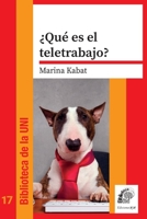 ¿Qué es el teletrabajo?: El trabajo en el siglo XXI. ¿Qué hay de nuevo? 9874412291 Book Cover