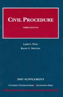 Civil Procedure 2000 159941306X Book Cover