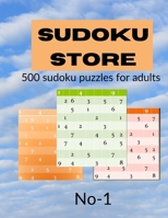 Sudoku Store: 500 Sudoku puzzles B08RH7JTT7 Book Cover