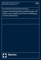 Analyse Sicherheitspolitischer Bedrohungen Und Risiken Unter Aspekten Der Zivilen Verteidigung Und Des Zivilschutzes 3848725746 Book Cover