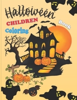 Halloween Children Coloring Book: A Spooky Scary Fun Workbook for Happy Halloween Learning Coloring, Dot to Dot, Mazes, Word Search and More! Great ... Children and Toddlers Ages 4-8 Paperback B08H6RVWQM Book Cover