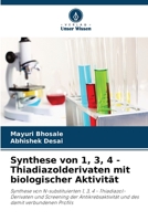Synthese von 1, 3, 4 - Thiadiazolderivaten mit biologischer Aktivität 6205847191 Book Cover