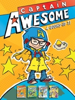 Captain Awesome 4-Books-in-1: Captain Awesome Takes a Dive; Captain Awesome, Soccer Star; Captain Awesome Saves the Winter Wonderland; Captain Awesome and the Ultimate Spelling Bee 1481450913 Book Cover
