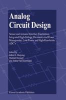 Analog Circuit Design 1441952535 Book Cover