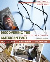 Discovering the American Past: A Look at the Evidence Volume 2 0395668662 Book Cover