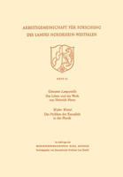 Das Leben Und Das Werk Von Heinrich Hertz / Das Problem Der Kausalitat in Der Physik 3322981576 Book Cover