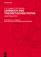Relativistische Quantentheorie 3112784286 Book Cover